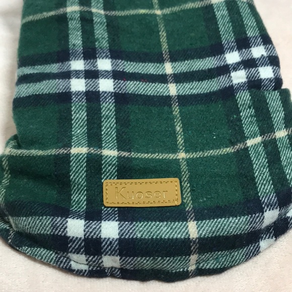Kuoser Green Plaid Dog Vest - Picture 8 of 11